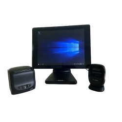 POS комплект Комфорт POS-моноблок Sam4s + презентаційний сканер ШК + принтер чеків Sam4s