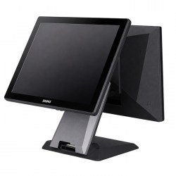 Sam4s_SAPPHIRE POS-моноблок з додатковим монітором, 15 дюймів, CPU J6412, Black
