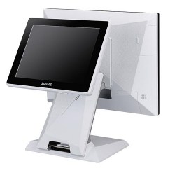 Sam4s_SAPPHIRE POS-моноблок з додатковим монітором, 15 дюймів, CPU J6412, White